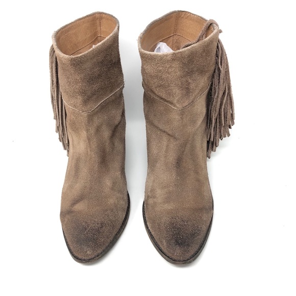 Jeffrey Campbell fringe ankle boot suede Rosnell 9 - Picture 6 of 13